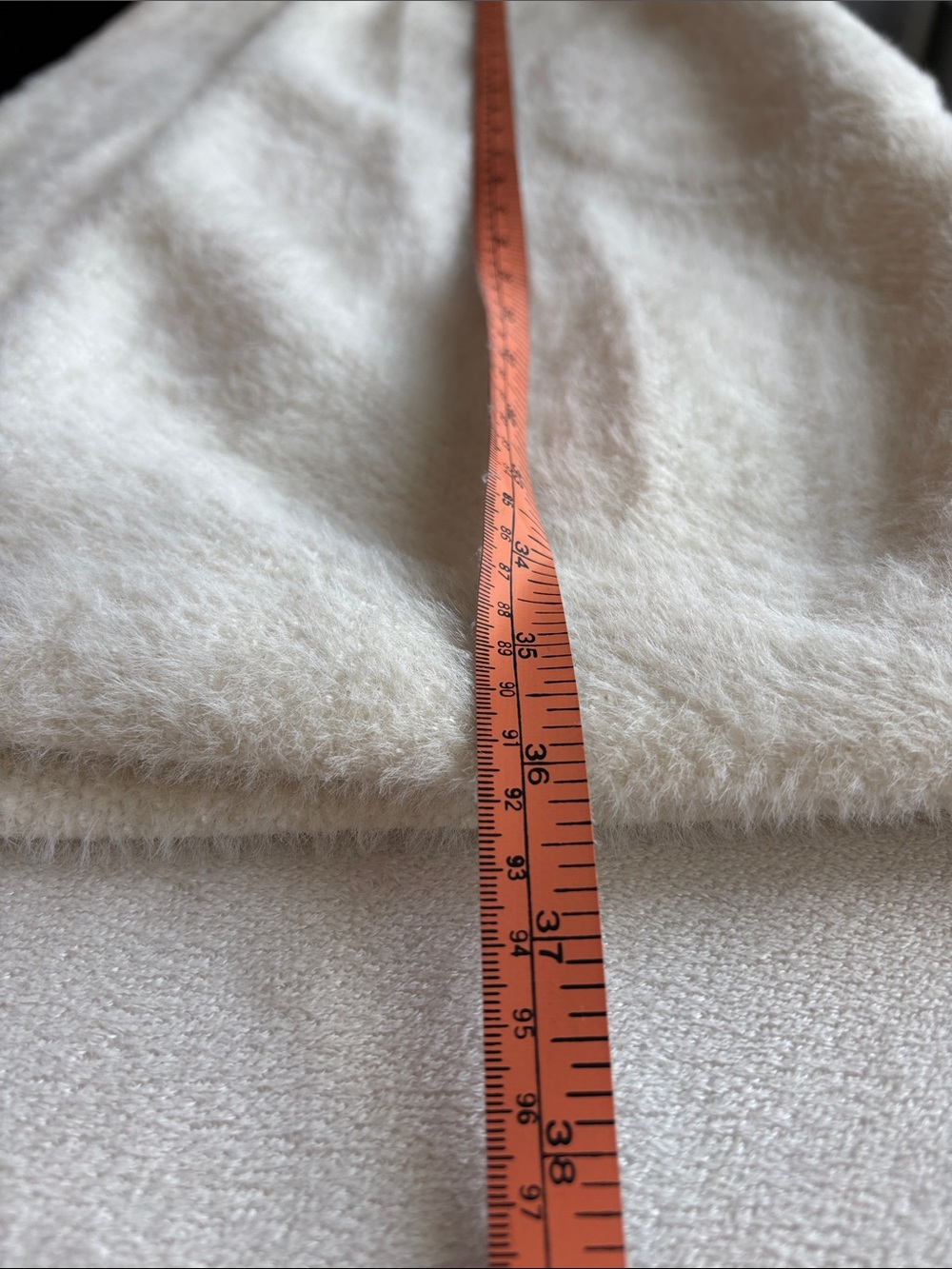 SYMPLI Cream Plush Open-Front Cardigan Jacket - Picture 10 of 11